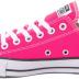 Converse Unisex All Star Low Astral Pink/White/Black Size 4.5 Men 6.5 Women