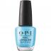 OPI Nail Lacquer, Opaque & Vibrant Pearl Finish Blue Nail Polish, Up to 7 Days of Wear, Chip Resistant & Fast Drying, Summer 2023 Collection, Summer Make the Rules, Surf Naked , 0.5 fl oz