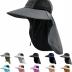 Sun Hat for Men Women with Neck Flap,UPF 50+ UV Protective Hiking Fishing Hats,Wide Brim Sun Hat for Women&Men