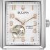 Bulova Men's Sutton Automatic Alligator-Grain Leather Strap Watch | 33mm | 96A268