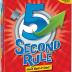 5 Second Rule Game - Simple Questions Card Game for Family Fun, Party, Kids, Travel, Game Night & Sleepovers - Think Fast and Shout Out Answers - For Ages 10+