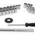 Performance Tool W1173 SAE/Metric 40-Piece SAE and Metric Socket Set, 1/4-Inch & 3/8-Inch Drive