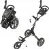 KVV 3 Wheel Golf Push Cart Ultra Lightweight Smallest Folding Size, New-Version Scorecard Holder