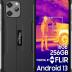 Blackview BV8900 Rugged Smartphone(With FLIR Thermal Image Camera), 16GB RAM+256GB ROM(up to 2TB), Android 13, 10000mAh Battery 33W Fast Charge, 64MP Camara, 6.5inch 2.4K Display, NFC, IP68 Waterproof