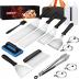 Blackstone Griddle Accessories Kit,16pcs Flat Top Grill Accessories Set for Blackstone and Camp Chef with Spatula,Scraper,Griddle Cleaning Kit &Carry Bag,Great for Outdoor BBQ & Teppanyaki and Camping