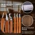 Wood Carving Kit with Basswood Carving Blocks, Wood Carving Tools Includes 3 Wood Carving Knives, 3 Detail Wood Carving Knife and 8 Wood Blocks, Whittling kit for Adult and Kids Beginners