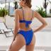 ZAFUL Women High Cut Bikini Sets String Sexy Swimsuit Two Piece Underwire Bathing Suit Brazilian Cheeky Cut Out Cute Swimwear