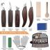 VIBRATITE Wood Carving Tools Set - Wood Carving Kit with Detail Wood Knife, Woodworking Whittling Kit for Beginners, DIY