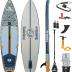 Solstice Inflatable Stand-Up Paddle Board For All Skill Levels (Heavy Duty Double-Layer) | Recreation Performance and Yoga Platform | With Non-Slip Deck and SUP Accessories