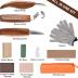 Wood Carving Tools, 13 in 1 Wood Carving Kit with Carving Hook Knife, Wood Whittling Knife, Chip Carving Knife, Gloves, Carving Knife Sharpener for Spoon, Bowl, Kuksa Cup, Beginners Woodworking