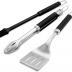 Weber Precision 3-Piece Grilling Tool Set, Stainless Steel