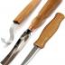 BeaverCraft Wood Carving Knives Kit Spoon Carving Tools S14 - Spoon Hook Knife Wood Carving Chisels Set Bowl Gouge - Whittling Knives Wood Whittling Kit for Beginners - Hobby Carving Knife Set