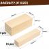 BeaverCraft Basswood Carving Blocks BW20 pcs Large Bass Wood Blocks for Wood Carving Whittling Wood for Carving - Blank Wooden Blocks for Crafts 6"х2" Carving Wood Kit - Soft Unfinished Wood