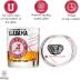 The University Of Alabama Whiskey Glass Set (2 Low Ball Glasses) - Contains Full Color Alabama Logo & Campus Map - Alabama Gift Idea for College Grads & Alumni - College Cocktail Glassware