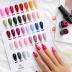 beetles Gel Polish 44 PCS Gel Nail Polish Set-36 Colors Gel Polish Set Base Coat Glossy Matte & Glitter Top Coat Colorful Muse Collection Nude White Pink Red Blue Gel Gifts for Women Summer