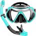 Snorkeling Gear for Adults, Felidel Snorkel Mask Adult Dry Top Snorkel Set with Panoramic View Anti-Fog Scuba Diving Mask for Snorkeling Swimming Travel, Snorkeling Kit Diving Packages