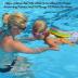 Swim Float Kids Back Belt: Pool Bubble Water Device Trainer