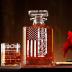 Whiskey Decanter Engraved We The People American Flag Decanter Set with 2 Glasses for Liquor Scotch Bourbon or Wine, Father's Day Patriotic Gift