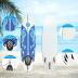 GYMAX Surfboard, 6' Body Board with Removable Fins & Protective Leash, Non-Slip Surfing Board for Surfing, Fishing Water Yoga