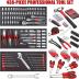 438-Piece Mechanics Tool Set with 3-Drawer Heavy Duty Metal Box Repair Tool Kit