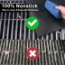 GRILLART BBQ Grill Mats for Outdoor Grill - Nonstick 600 Degree Heavy Duty Grilling Mat (Set of 2) - Reusable BBQ Grill Accessories Sheets -Works on Electric Grill Gas Charcoal BBQ - Gifts for Men Dad