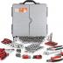 CARTMAN 205 Piece Ratchet Wrench Tool Set,1/4" & 3/8" & 1/2" Drive with SAE/Metric Sockets Kit in Plastic Toolbox