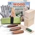 MaiaHome Wood Whittling Kit Includes 8-Basswood Wood Carving Blocks Set, 3PCs Whittling Knife - Wood Carving Kit with Tools and Carving Knifes for Kids Beginners