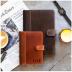 Genuine Leather Journal with Engraved Name or Initials – Crafted in USA – Personalized Gift for Business, College, Travel, Work – Refillable Lined Pages Notebook for Writing – Journal for Men & Women