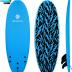 4'10 Kids Surfboard & Leash, Perfect for Learning How to Surf, Made for Kids, Soft Top Surfboard for Beginners with Foam Core, Use As Body Board, Easy to Catch Waves & Learn How to Surf