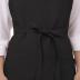 Chef Works Unisex Three Pocket Apron, Black, One Size