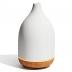 InnoGear Oil Diffuser, 150ML Ceramic Diffuser for Essential Oils Handcrafted Aromatherapy Diffuser Ultrasonic Cool Mist Humidifier with 2 Mist Modes Waterless Auto Off for Room Office, White