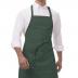 Chef Works Unisex Butcher Apron, Hunter Green, One Size