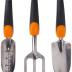 Fiskars 384490-1001 Ergo Garden Tool Set, Regular Package, Black/Orange