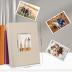 Artmag Fabric Photo Album 4x6 300 Large Capacity for Family Wedding Anniversary Linen Album Holds 300 Horizontal Photos (300 Pockets, Beige)