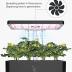 iDOO Hydroponics Growing System Kit 12Pods, Gifts for Mom Women, Herb Garden Indoor with LED Grow Light, House Warming Gifts New Home, Built-in Fan, Auto-Timer, Adjustable Height Up to 11.3" for Home