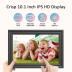 Forc Digital Picture Frame WiFi 10.1 Inch Digital Photo Frame, Electronic Picture Frame, 16GB Storage, Auto-Rotate, IPS Touch Screen, Easy Setup and Share Photos and Videos via Free App from Anywhere