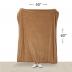 Sunbeam Royal Mink Sherpa Honey Heated Personal Throw / Blanket, Cozy-Warm, Adjustable Heat Settings