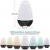 HealthSmart Essential Oil Diffuser, Cool Mist Humidifier and Aromatherapy Diffuser, FSA HSA Eligible with 500ML Tank for Large Rooms, Adjustable Timer, Mist Mode and 7 LED Light Colors, White