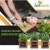 Indoor Herb Garden Kit - includes 3 Wooden Herb Pots, Internal drip Trays, Soil Pellets, Chalk, Instructions Booklet and Basil, Oregano & Thyme Non GMO Herb Seeds. DIY Kitchen Herbs Growing Kit.…