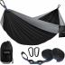 Kootek Camping Hammock, Camping Essentials, Lightweight Portable Double & Single Hammock with Tree Straps, Camping Gear for Outside Hiking Camping Beach Backpack Travel