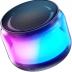 LENRUE Portable Bluetooth Speakers with Colorful Lights, Loud Sound, Small Bluetooth Speaker with Wireless Stereo Pairing, Mini Gifts for Kids, Teen, Girls, Boys, Women