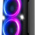 Portable Bluetooth Party Speaker: 160W Peak Powerful Loud Sound Deep Bass Wireless Boombox Large Subwoofer 15 Hours Battery Life Fast Charging with Led Light Show for Outdoor Camping Backyard