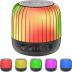 Night Light Bluetooth Speaker, Multicolor Changing Bedside Lamp, LED Table Lamp, Built-in Mic, Support TF Card, MP3 Player, Best Gifts for Girls Boys Teens Women Men Friends Christmas