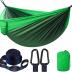 Camping Hammock, Double Hammock with 2 Tree Straps(16+2 Loops), Two Person Hammocks with 210T Nylon Parachute Portable Lightweight Hammock for Backpacking, Outdoor, Beach, Travel, Hiking, Backyard