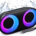 MIATONE Portable Bluetooth Speakers with Lights, Bluetooth Speaker Kids, 15W, IPX7 Waterproof, Bluetooth 5.3, 24H Playtime, Built-in MIC, TWS Portable Speaker for Gifts Teen Boys Speaker