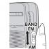 Panasonic RF-P50d Pocket AM/FM Radio Silver RF-P50D