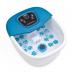 CINERY Foot Spa Bath Massager with Heat, Bubbles, Vibration and Pedicure Foot Spa with 16 Rollers for Feet Stress Relief, Foot Soaker with Mini Acupressure Massage Points & Temperature Control