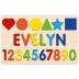 Name Puzzle for Kids Personalized, Montessori Learning Toddler Toys for Boy Girl Alphabet Puzzle, 1st Birthday Girl Gifts, Personalized Baby Gifts for 1+ Year Old Boys Christmas Baby Gifts