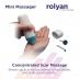 Rolyan Mini Massager, Compact Battery Operated Medical Massager for Scar Tissue, Includes 3 Massage Heads, Small Massaging Device for Surgery Scars, Hands, Feet, & Small Areas, Relaxing Pulse Massager