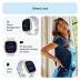 Fitbit Sense 2 Advanced Health and Fitness Smartwatch with Tools to Manage Stress and Sleep, ECG App, SpO2, 24/7 Heart Rate and GPS, Blue Mist/Pale Gold, One Size (S & L Bands Included)